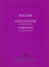 Varianti per violoncello solo