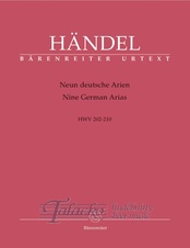 Nine German Arias HWV 202-210