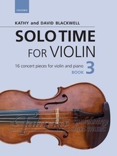 Solo Time for Violin 3 + CD
