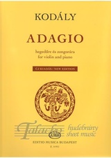 Adagio for violin and piano