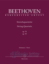 String quartets op. 74, 95