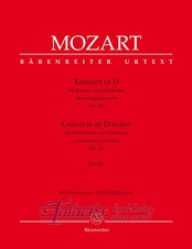 Concerto for Pianoforte and Orchestra no. 26 D major K. 537 "Coronation Concerto"