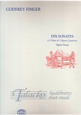 Dix Sonates a 1 Flute et 1 Basse Continue Opera Terza