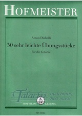 30 sehr leichte Übungsstücke für die Gitarre