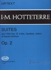 Suites pour flute trav. (flute a bec, hautbois, violon) e basse continue op. 2