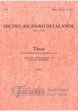 Tänze für ein Melodieinstrument und Basso continuo, Heft 1