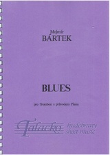 Blues pro trombon s průvodem piana