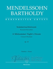 Midsummer Night´s Dream (Concerto Overture) op. 21, VP