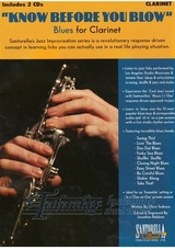 Know before you blow - Blues for Clarinet + 2CD