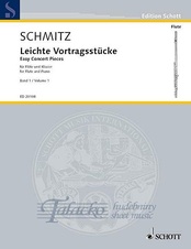 Easy Concert Pieces for Flute and Piano