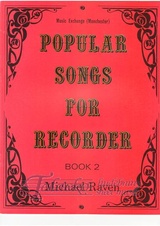 Popular Songs for Recorder book 2