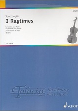 3 Ragtimes for Violin and Piano