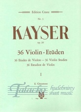 36 Violin Studies op. 20/1
