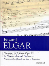 Concerto For Cello And Orchestra In E Minor Op.85 (Cello/Piano)