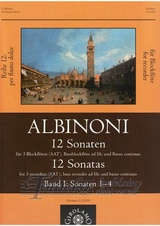 12 Sonatas for 3 recorders, Band I: Sonatas 1-4