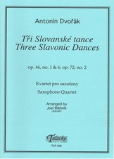 Tři Slovanské tance op.46, no. 1, 3, op. 72, no. 2