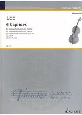 6 Caprices for Violoncello (Violoncello 2 ad lib.) op. 109