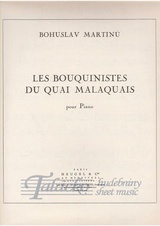 Bouquinistes du quai malaquais piano