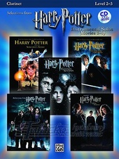 Harry Potter - Instrumental Solos (Movies 1-5) - Clarinet + CD