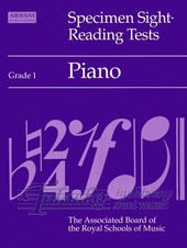 Specimen Sight-Reading Tests for Piano Gr. 1