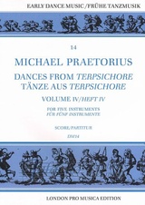 Dances from Terpsichore for five instruments volume 4