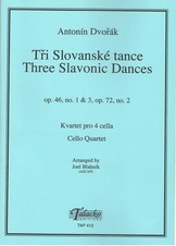 Tři Slovanské tance op.46, no. 1, 3, op. 72, no. 2