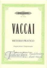 Metodo Pratico di Canto Italiano - Mittlere Stimme