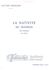 Nativité du seigneur - neuf meditations - premier