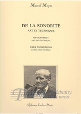 De la sonorité - art et technique