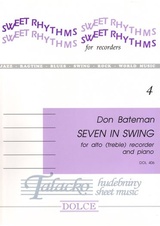 Seven in Swing for alto (treble) recorder and piano