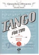 Tango for Two: 12 Tangos for Cello and Piano (Cello Solo) + CD