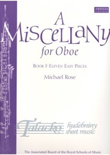 Miscellany for Oboe, Book I