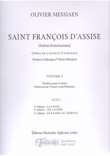 Saint-Francois d´Assise, volume 1 (Acte I)