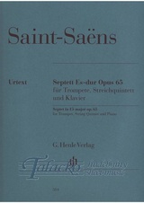 Septet E flat major op. 65 for Trumpet, String Quintet and Piano