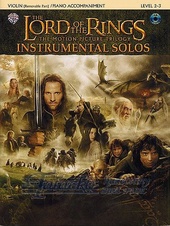 Lord Of The Rings: Instrumental Solos: Violin + CD