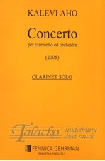 Concerto per clarinetto et orchestra (part klarinet)