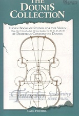 Dounis Collection (Eleven Books of Studies for the Violin) kroužková vazba