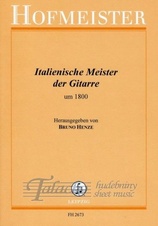 Italienische Meister der Gitarre um 1800