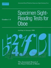 Specimen Sight-Reading Tests for Oboe Gr. 1-5