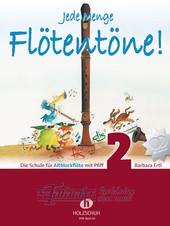 Jede Menge Flötentöne! (Altblockflöte) band 2 + CD