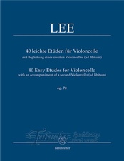 40 Easy Etudes for Violoncello op. 70