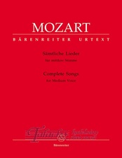 Complete Songs for Medium Voice