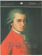 Kalendář Mozart´s Prague 2010