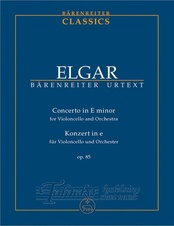 Concerto for Violoncello and Orchestra E minor op. 85, SP