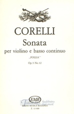 Sonata per violino e basso continuo Op. 5, No. 12