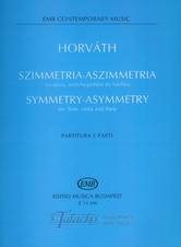 Symmetry-Asymmetry for flute, viola and harp