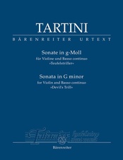 Sonata for Violin and Basso continuo G minor "Devil's Trill"