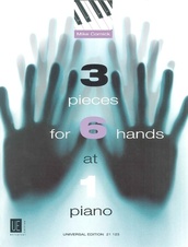 3 pieces for 6 hands at 1 piano