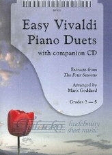 Easy Vivaldi Piano Duets + CD