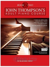 John Thompson's Adult Piano Course: Book Two (Book/Download Card)